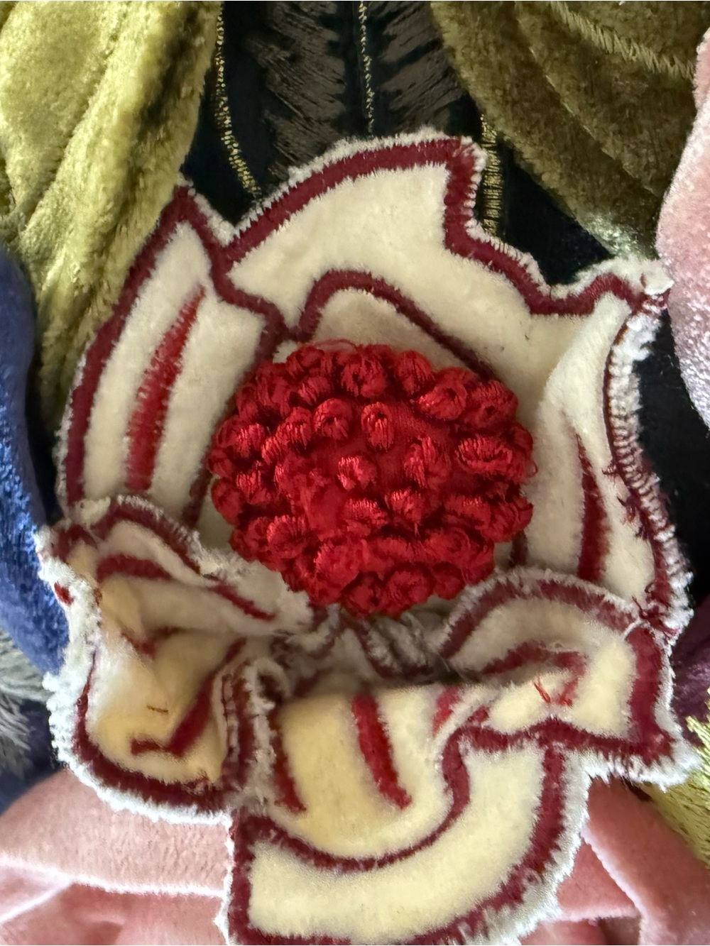 MacKenzie-Childs Moonlight Garden accent pillow - Picture 4 of 8